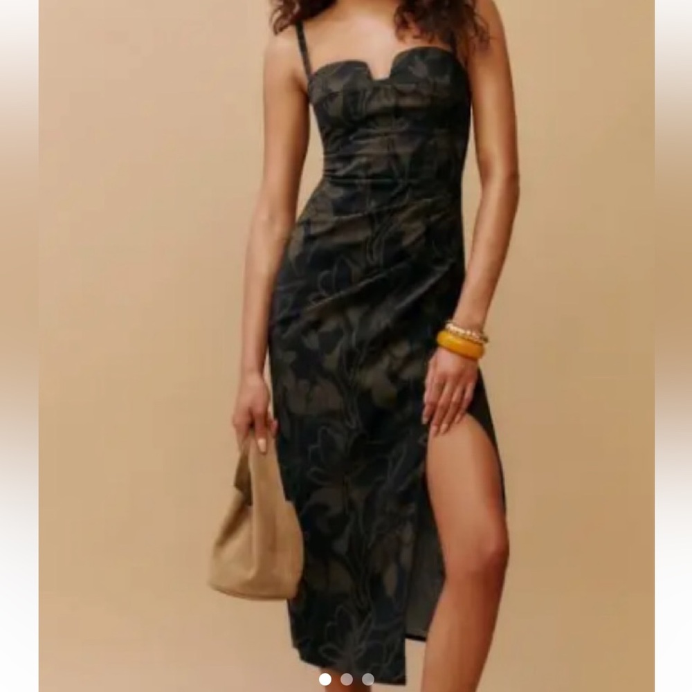 Reformation Alfred Dress in Brava Print
